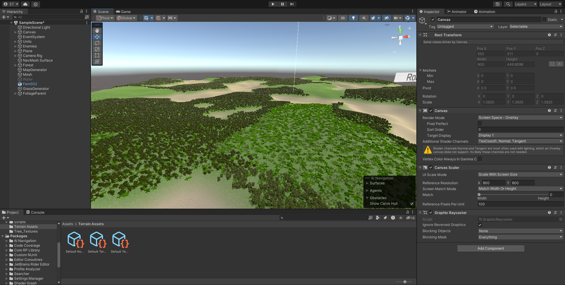 Terrain screenshot three